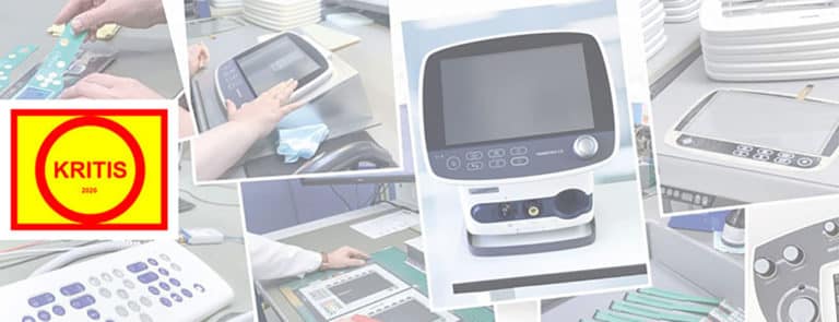 Bildercollage mit H+K Produkten und Kritis Logo