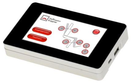 Touchsystem mit Edelstahl-Gehäuse
