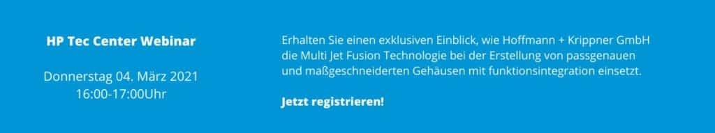 Abstrakte Grafik in den Farben Blau, Himmelblau, Aqua und Magenta mit Schrift und Kreis, ein Logo einer Marke.
