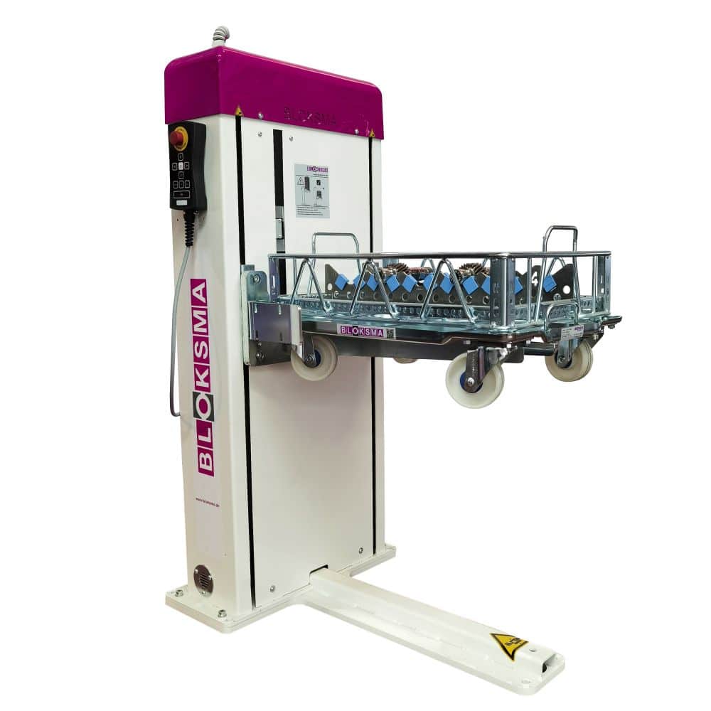 kleines Hubgerät mit HMI von Hoffmann + Krippner