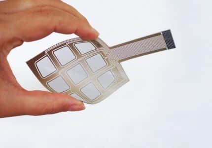 Hoffmann + Krippner kapazitive Tasten auf Folie