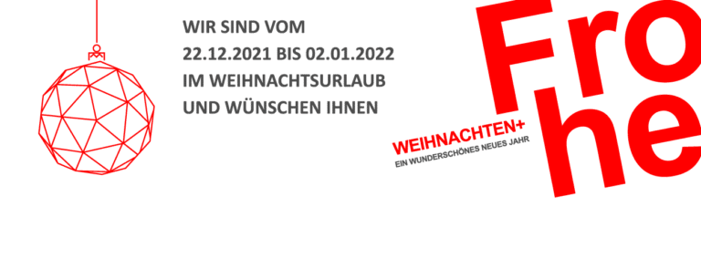 Hoffmann + Krippner wünscht Frohe Weihnachten