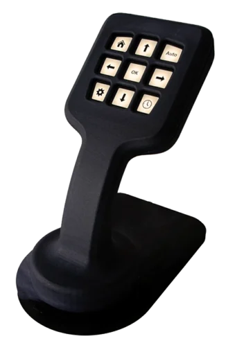 Joystick mit beleuchteten kapazitiven Tasten