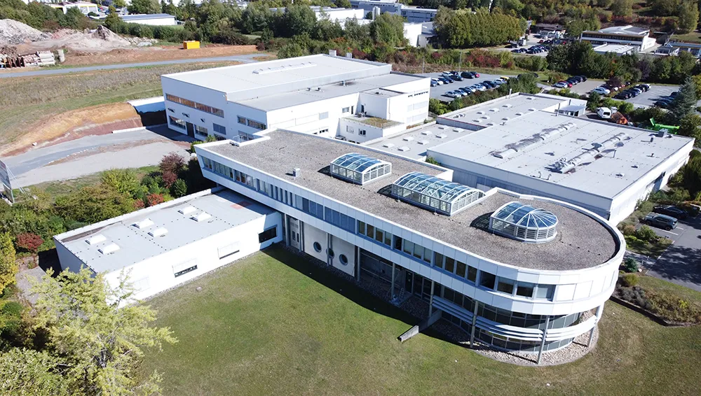 Luftaufnahme Gebäude Hoffmann + Kripper